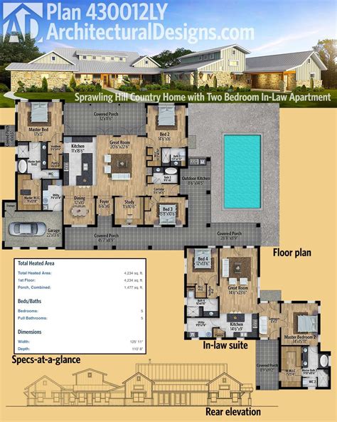Multi Generational House Plan - homswu