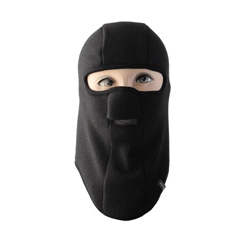 Men's Polar Fleece Balaclava Cap With Mesh – BONJOUR