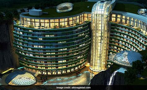 चीन में बन रहा है पहला शानदार 'वाटरफॉल' होटल, देखते ही रह जाएंगे ये ...