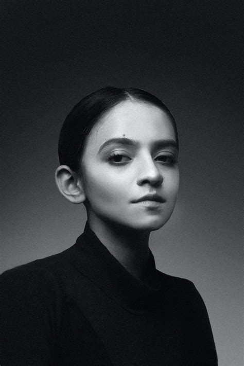 Download Confident Lady Black And White Portrait Wallpaper | Wallpapers.com