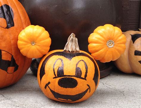 Pumpkin Designs Mickey Mouse