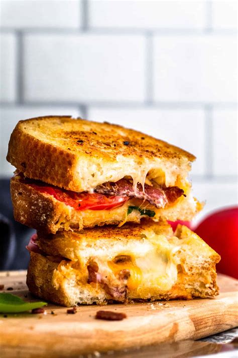 Bacon Grilled Cheese Calories at Phoebe Reddall blog