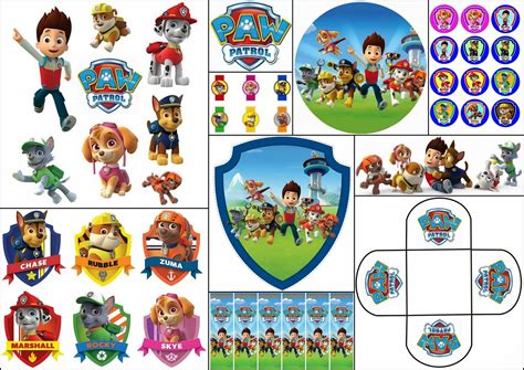 Paw Patrol Birthday Printables - Educational Printable Worksheets