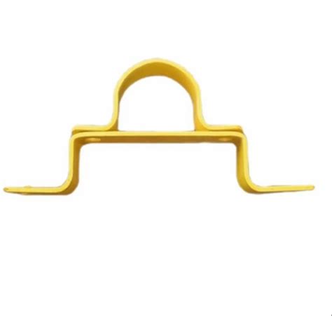 Pipe Clamps - 2 Inch GI Yellow Color Pipe Gas Clamp Manufacturer from Surat