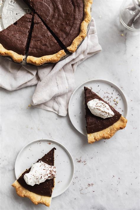 Fudgy Chocolate Brownie Pie - Broma Bakery