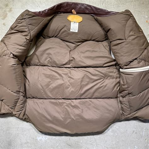 SPECIAL!! 70's~ Rocky Mountain Featherbed ロッキーマウンテン LDV オールレザーダウンベスト ...