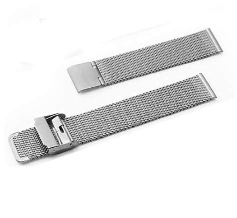 Mesh Steel and Leather Replacement Watch Band Fits Casio MTP-M305 MTP ...