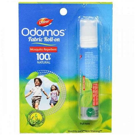 Dabur Odomos Fabric Roll-On Mosquito Repellent (8ml) Price in India ...