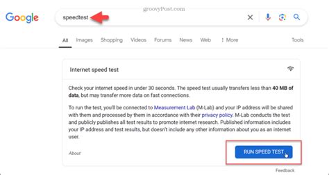 Image result for Google Net Speed Test