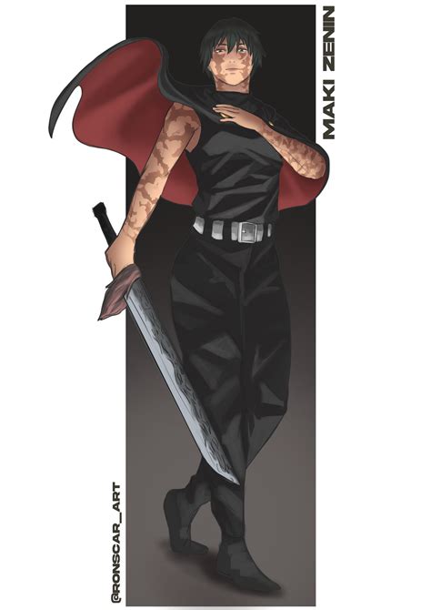 Maki Zenin by Ronscar on DeviantArt