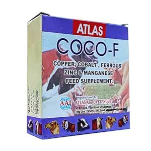 Atlas Coco-F Copper, Cobalt, Ferrous ZING & Manganese Feed Supplement ...