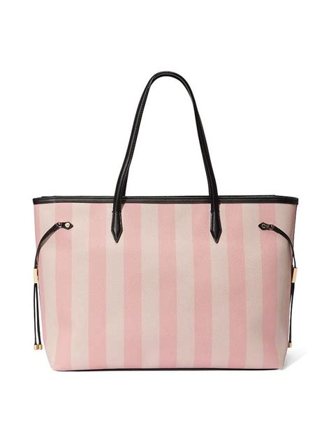 Buy The Victoria Carryall Tote Iconic Stripe Online - Style ID ...