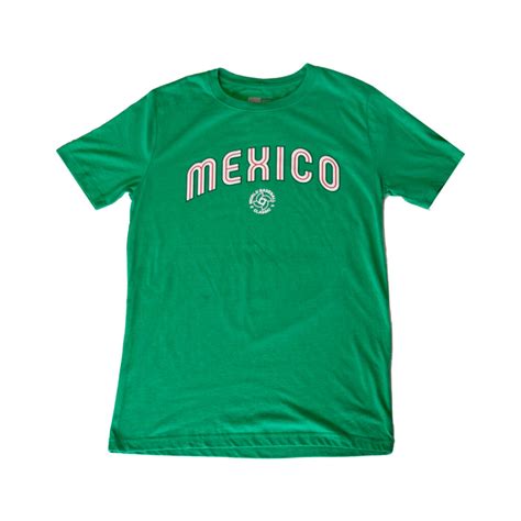 New Era Mexico World Baseball Classic 2023 Short Sleeve T-Shirt Kelly ...