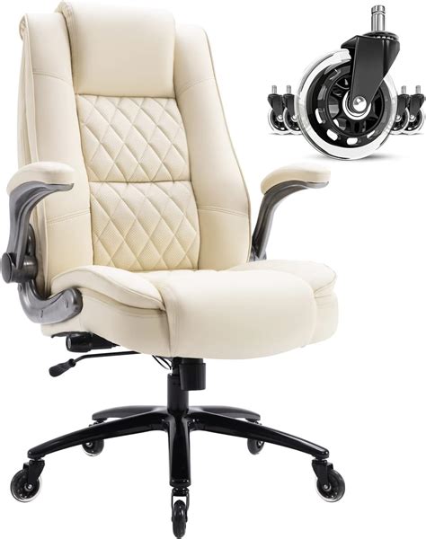 Fabric Executive Office Chair Beige at Garrett Kirk blog