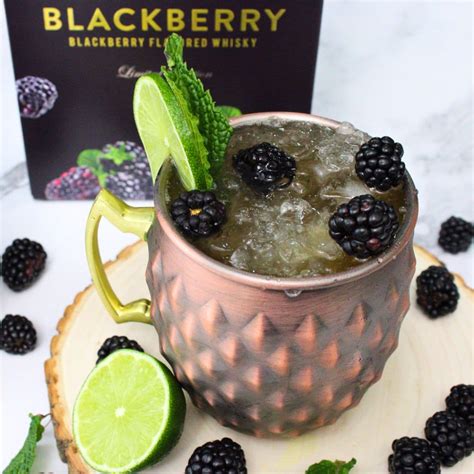 Blackberry Kentucky Mule: Royal Mule With Crown Whiskey - Dinners Done ...