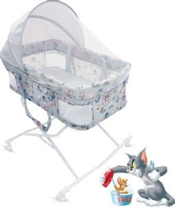 TOM & JERRY Portable Baby Cot with Swing Bassinet - Buy baby Bassinet ...