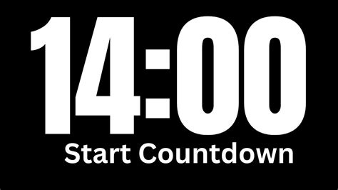 14 Minute Time │ Countdown Timer for 14 Minutes │Silent Timer - YouTube