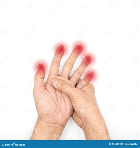 Pain, Tingling and Numbness in Fingertips of Asian Man with Diabetes. Finger Sensation, Hand and ...