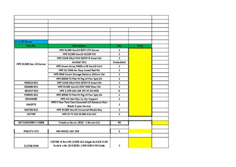 Image result for Server Baseline Configuration Template