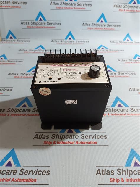 WESTRONICS SBAG-202 GROUNDING RESISTANCE MONITOR – Atlas Shipcare Services