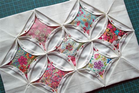 Image result for Cathedral Window Quilt Block Variations