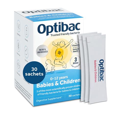 Buy Optibac Probiotics Babies & Children - Probiotic for Immune System ...