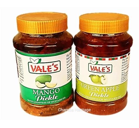 Buy Combo Pack of Mango & Green Apple Pickle Online from Chamba ...