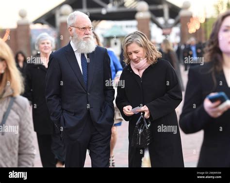 Talk show host David Letterman, left, and wife Regina Lasko attend the ...