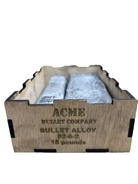 ACME Bullet Casting Lead Alloy: Buy 18lb Box Today | ACME