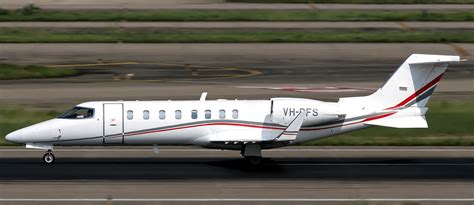 VH-PFS Learjet 45XR - Pacific Flight Services Pte Ltd S/N 168