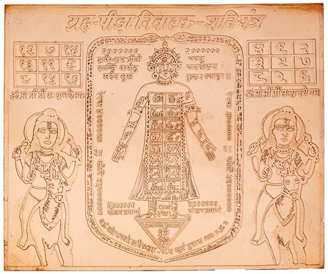 Buy Graha-Pida Nivaraka - Shani Yantra (Navagraha Yantra) - Copper ...