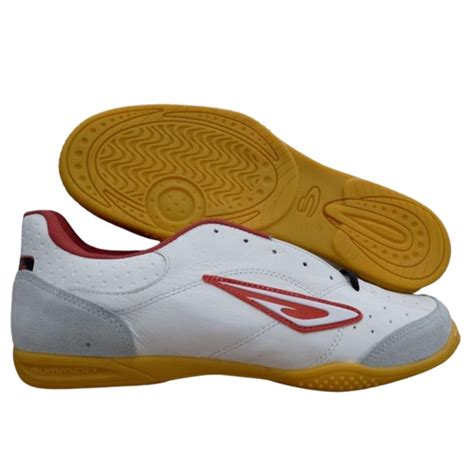 Chuteira Diavolo Touch Futsal Tamanho Extra Grande - Branco | Netshoes