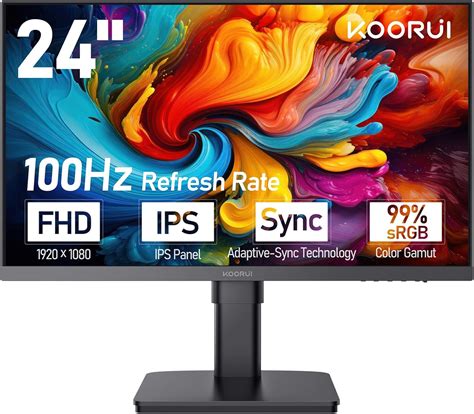 KOORUI 24N6 24 inch Monitor, Full HD 1920 x 1080, India | Ubuy