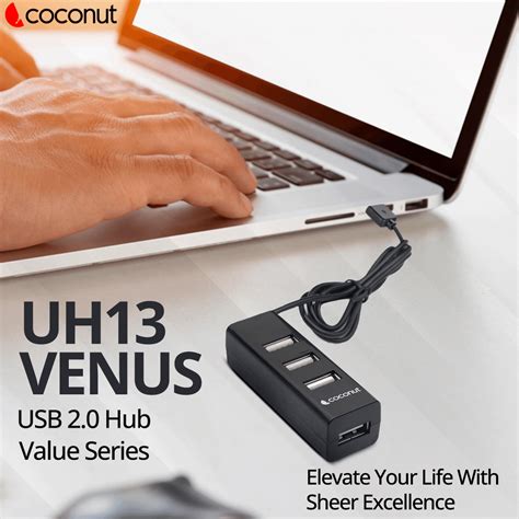 UH13 Venus 4 Port USB Hub