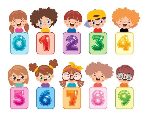 Numbers Cartoon 的图像结果