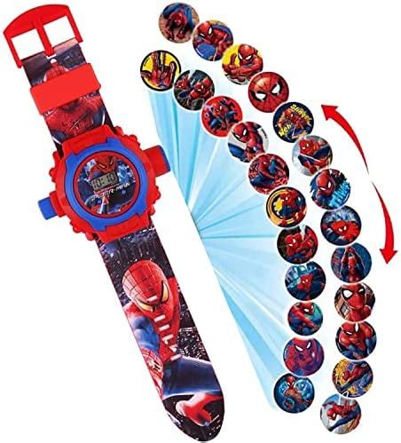 SS Digital Boy's & Girl's Watch (Multicolored Dial Red Colored Strap ...