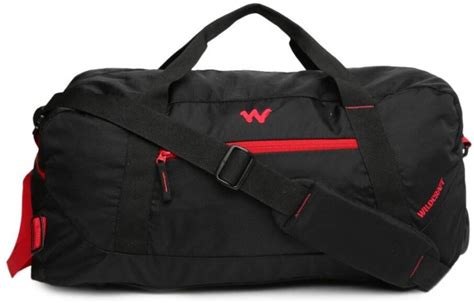 Wildcraft Unisex Rover 1 Duffel Bag Duffel With Wheels (Strolley) Black ...