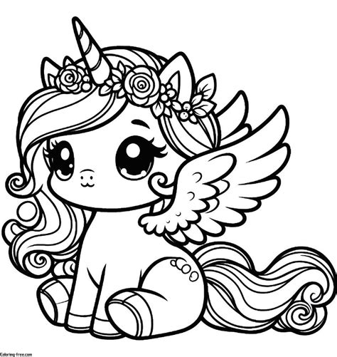 20 Alicorn Coloring Pages (Free Unique Printables) | Unicorn coloring ...