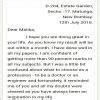 Task: Writing a Personal Letter Write a letter in about 120 words to ...