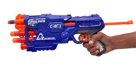 Toyshine Gizmo Foam Blaster Gun Toy, Safe and Long Range,Pack of 10 ...