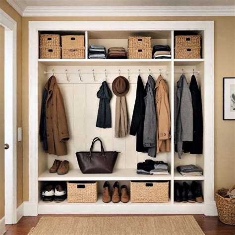 15 Coat Closet Ideas To Maximize Space and Style