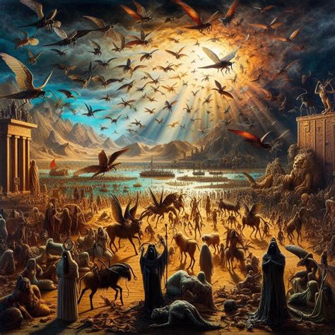 Swarm Of Locusts Bible Story