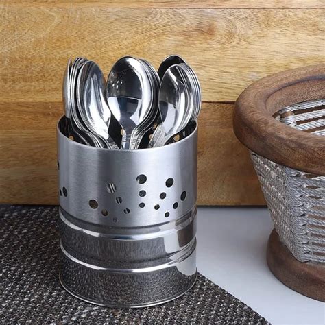 AVMART Premium Stainless Steel Cutlery Set- Set of 18 Spoons with ...