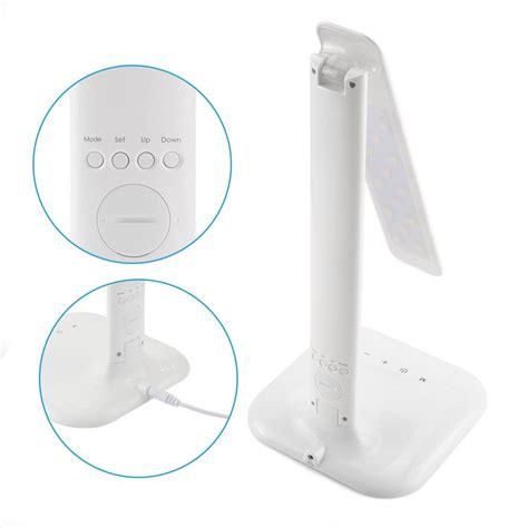 LED table lamp with alarm clock supplier| LED desk lamp with clock display factory