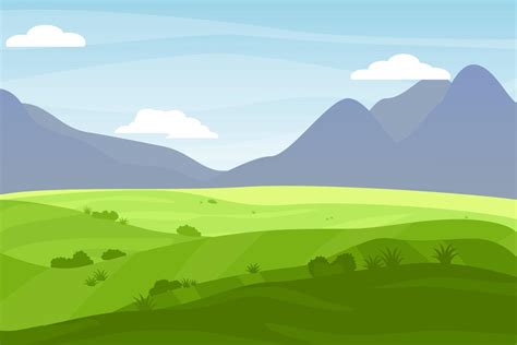 Cartoon Landscape Vector 的图像结果