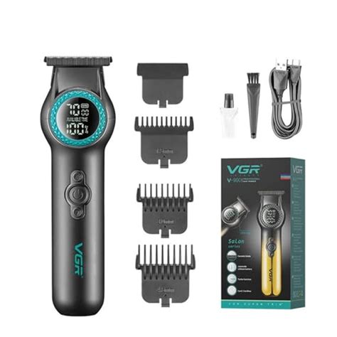 VGR V-990 Ultra-Premium Zero Gapped Professional 8000 RPM 2 Speed Hair ...
