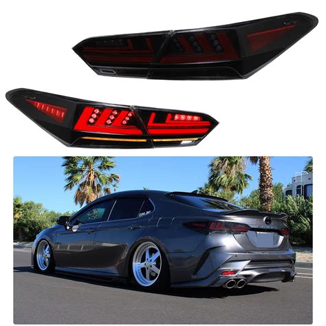 Buy inginuity time LED Tail Lights For Toyota Camry 2018 2019 2020 2021 ...