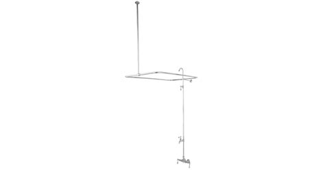 Elements Of Design DT0621AL Triple Handle Wall Mounted Clawfoot Tub ...