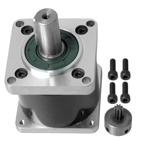 Buy 10:1 Ratio Planetary Gearbox Reducer,High Precision Stepper Motor ...