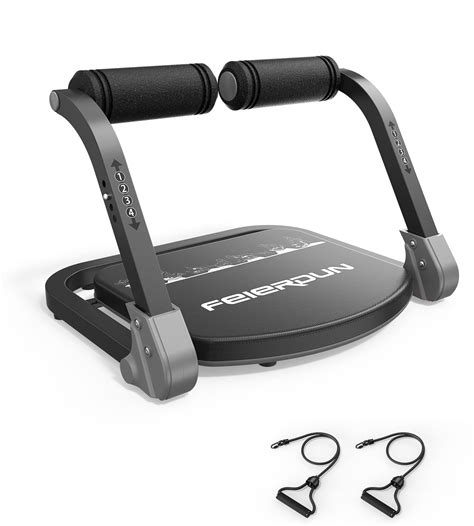 Upgo Adjustable Ab Trainer, Abdominal Exercise Equipment, Core Oblique Workout Machine, 330 lbs ...